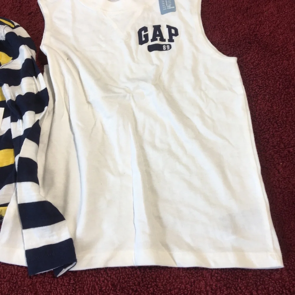 Gap boys long, short and no sleeve tee (tank top)